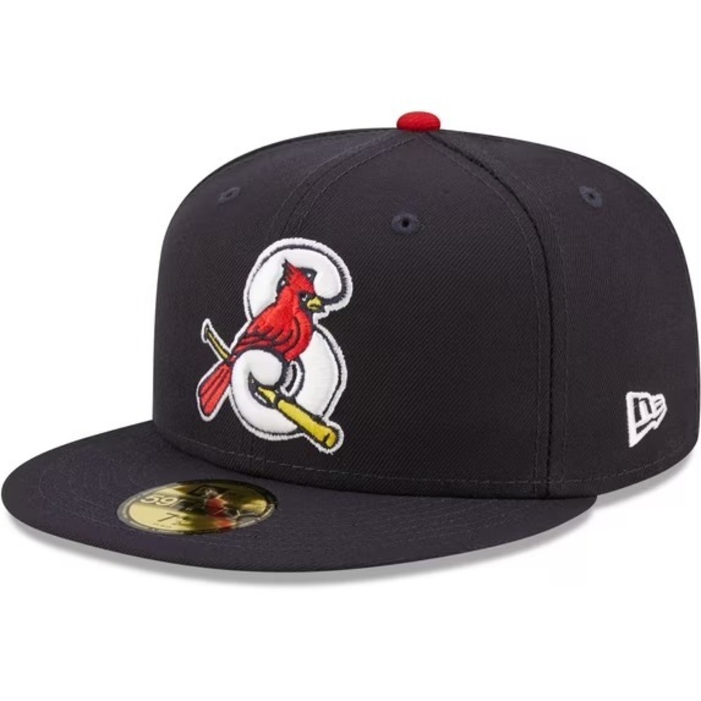 Era Navy Springfield Cardinals Authentic Collection 59FIFTY Fitted Hat 7 1/4